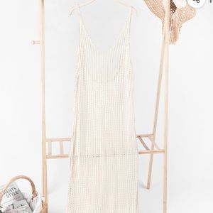 NWT Cupshe crochet coverup